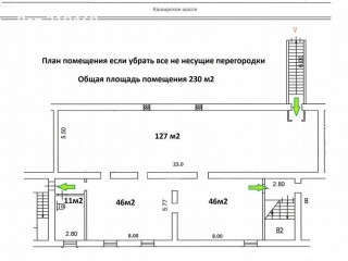 Фотография Аренда помещения свободного назначения, 230 м² , Каширское шоссе 8к1  №11