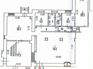 Фотография Продажа помещения свободного назначения, 524 м² , улица Панфилова 12  №3