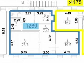 Фотография Аренда помещения свободного назначения, 84 м² , улица Покровка 16  №5