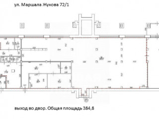 Фотография Аренда помещения свободного назначения, 385 м² , улица Маршала Жукова 72к1  №6