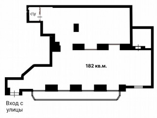 Фотография Аренда помещения свободного назначения, 182 м² , Ленинский проспект 62/1  №3