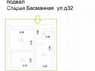 Фотография Продажа помещения свободного назначения, 311 м² , Старая Басманная улица 32  №12
