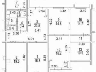 Фотография Аренда помещения свободного назначения, 141 м² , Волынская улица 10  №8