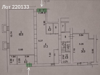 Фотография Аренда помещения свободного назначения, 185 м² , Большой Кондратьевский переулок 6  №6