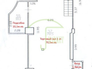 Фотография Аренда магазина, 124 м² , Левашовский проспект 13А  №11