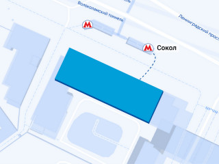 Фотография Аренда магазина, 59 м² , Ленинградский проспект 71кГ  №2