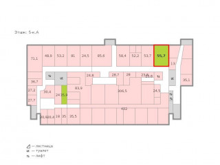 Фотография Аренда офиса, 56 м² , Бумажная улица 16к1  №2