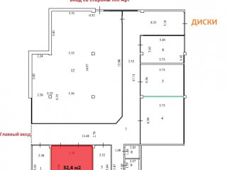 Фотография Аренда магазина, 35 м² , Красногорский бульвар 4к1  №1