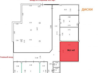 Фотография Аренда магазина, 61 м² , Красногорский бульвар 4к1  №2