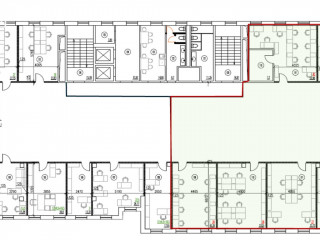 Фотография Аренда офиса, 424 м² , улица Бахрушина 32с1  №6