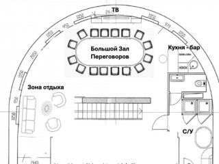 Фотография Аренда помещения свободного назначения, 497 м² , Мосфильмовская улица 70  №7