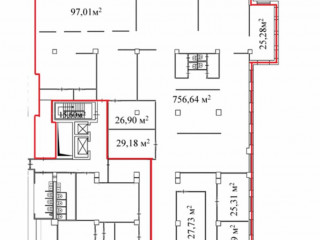 Фотография Аренда офиса, 1178 м² , Нижняя Красносельская улица 40/12к2  №4