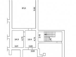 Фотография Аренда помещения свободного назначения, 140 м² , Судостроительная улица 86  №2