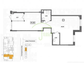 Фотография Аренда магазина, 61 м² , улица Тюльпанов 1  №8