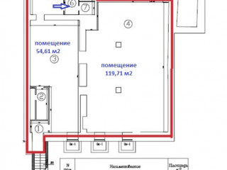 Фотография Аренда помещения свободного назначения, 212 м² , Подсосенский переулок 23с2  №1