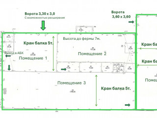 Аренда помещения свободного назначения 500 м² проезд Энергетиков 9 
