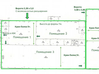 Аренда помещения свободного назначения 2870 м² проезд Энергетиков 9