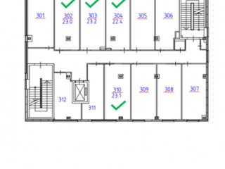 Фотография Аренда офиса, 92 м² , улица Исаева 10  №7