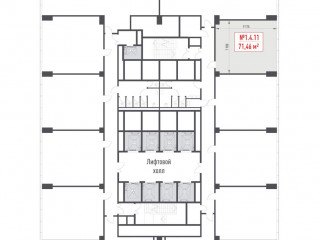 Фотография Продажа офиса, 71 м² , Рябиновая улица 44  №2