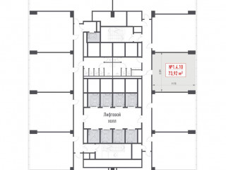 Фотография Продажа офиса, 74 м² , Рябиновая улица 44  №2