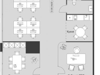 Фотография Продажа офиса, 128 м² , 3-я Хорошёвская улица 18/2  №2