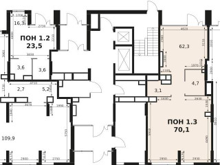 Фотография Продажа офиса, 69 м² , Олимпийская улица 1  №2