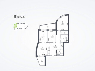 Фотография Продажа помещения свободного назначения, 119 м² , Нахимовский проспект 47к1  №2
