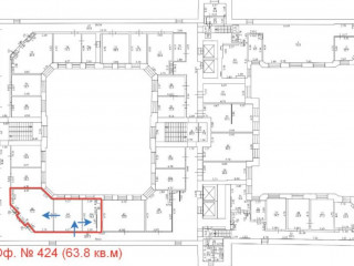 Фотография Аренда офиса, 64 м² , Лесная улица 43  №4