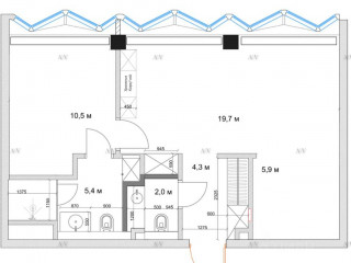 Фотография Продажа офиса, 54 м² , 1-я улица Ямского Поля 1к1  №1