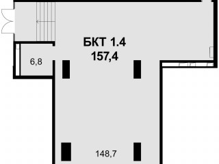 Аренда помещения свободного назначения 157 м² улица Шеногина 2