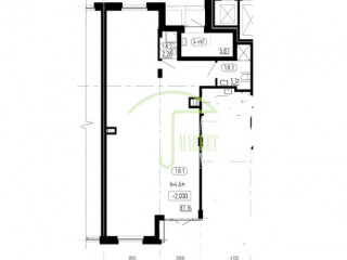 Фотография Аренда магазина, 94 м² , Светлановский проспект 12к1  №5