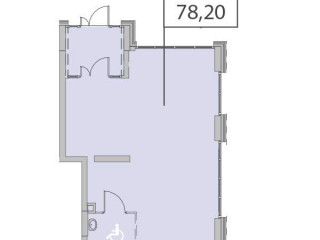Продажа помещения свободного назначения 78 м² Муравская улица 46к3 