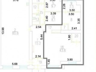 Фотография Аренда помещения свободного назначения, 70 м² , Новокузнецкая улица 43/16с2  №5 Фотография Аренда помещения свободного назначения, 70 м² , Новокузнецкая улица 43/16с2  №5