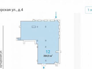 Фотография Аренда помещения свободного назначения, 265 м² , Бутырская улица 4  №5 Фотография Аренда помещения свободного назначения, 265 м² , Бутырская улица 4  №5