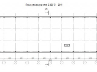 План помещения: Аренда склада, 1400 м² , 3-й Бадаевский проезд  , №6 План помещения: Аренда склада, 1400 м² , 3-й Бадаевский проезд  , №6