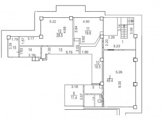 Фотография Аренда помещения свободного назначения, 164 м² , Котельническая набережная 1/15кБ №6 Фотография Аренда помещения свободного назначения, 164 м² , Котельническая набережная 1/15кБ №6