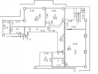 Фотография Аренда помещения свободного назначения, 164 м² , Котельническая набережная 1/15кБ  №3 Фотография Аренда помещения свободного назначения, 164 м² , Котельническая набережная 1/15кБ  №3