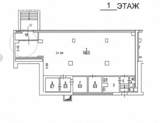 Фотография Аренда помещения свободного назначения, 197 м² , Ташкентская улица 18к1  №2