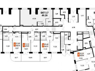 Аренда помещения свободного назначения 49 м² МКАД, 47-й километр вл3