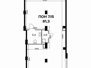 Продажа помещения свободного назначения 53 м² Ленинградское шоссе 228к4 