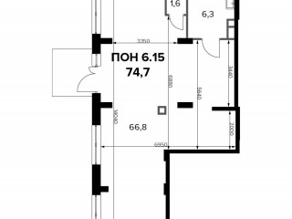 Продажа помещения свободного назначения 75 м² Ленинградское шоссе 228к4