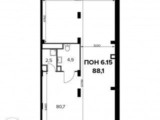 Продажа помещения свободного назначения 88 м² Ленинградское шоссе 228к4 