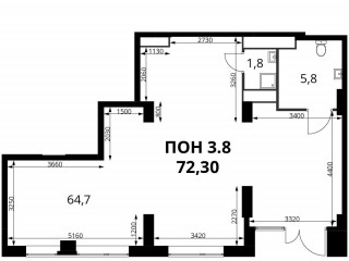 Продажа помещения свободного назначения 72 м² улица Фруктовые Сады 1