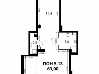 Фотография Продажа помещения свободного назначения, 63 м² , улица Фруктовые Сады 1  №1 Фотография Продажа помещения свободного назначения, 63 м² , улица Фруктовые Сады 1  №1