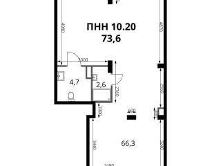 Продажа помещения свободного назначения 74 м² Комсомольская улица 16