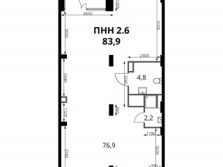Продажа помещения свободного назначения 84 м² Комсомольская улица 16