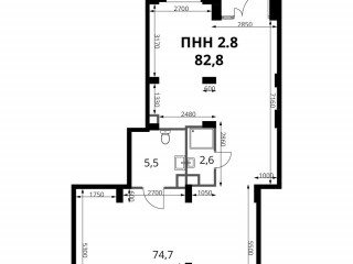 Продажа помещения свободного назначения 83 м² Комсомольская улица 16