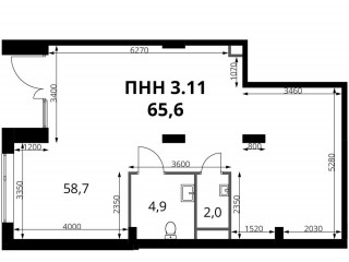 Продажа помещения свободного назначения 66 м² Комсомольская улица 16