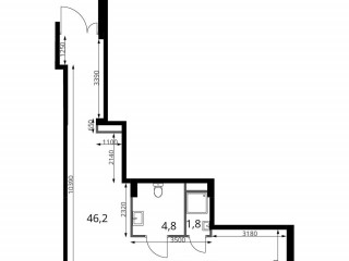 Фотография Продажа помещения свободного назначения, 53 м² , Комсомольская улица 16  №1
