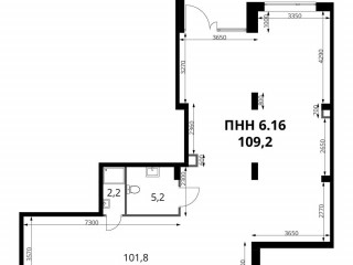 Продажа помещения свободного назначения 109 м² Комсомольская улица 16